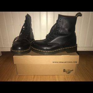 Black Dr. Marten boots - size 8